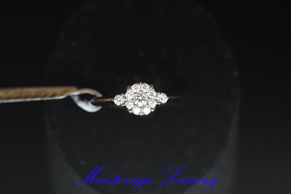 Immagine di ANELLO CON DIAMANTI 0.37 CT