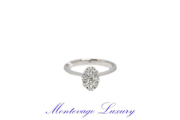 Immagine di ANELLO CON DIAMANTI 0.54 CT