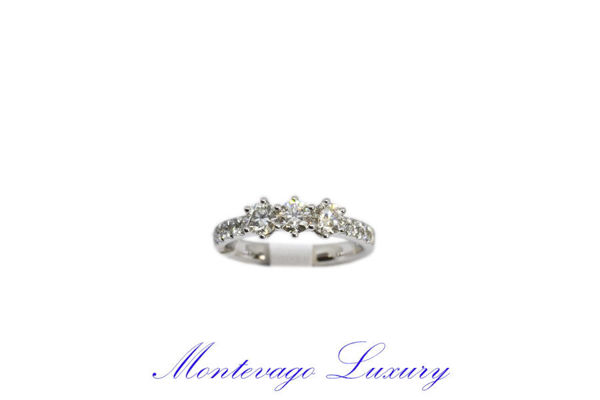 Immagine di ANELLO TRILOGY 0.90 CT