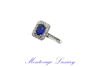 Picture of ANELLO CON ZAFFIRO 1.28 CT E DIAMANTI