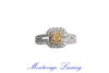 Immagine di ANELLO ORO DIAMANTI E DIAMANTE FANCY 0.38 CT