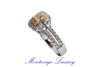 Picture of ANELLO ORO DIAMANTI E DIAMANTE FANCY 0.38 CT