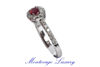 Immagine di ANELLO RUBINO 0.52 CT E DIAMANTI