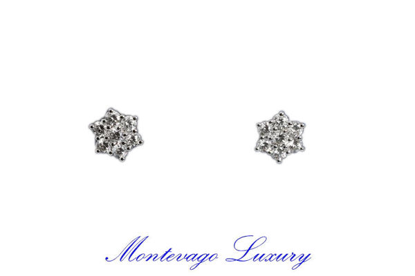 Picture of ORECCHINI A STELLA CON DIAMANTI 0.66 CT