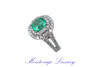 Picture of ANELLO CON SMERALDO 2.11 CT E DIAMANTI 1.64 CT