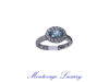 Picture of ANELLO ACQUAMARINA E DIAMANTI