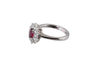 Picture of ANELLO RUBINO 0,44 CT E DIAMANTI