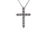 Picture of COLLANA CON CROCE DI DIAMANTI 0,47 CT