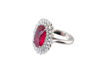 Immagine di ANELLO CON RUBINO E DIAMANTI