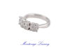 Immagine di ANELLO EFFETTO TRILOGY 0.96 CT