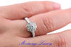 Immagine di ANELLO FIORE DI DIAMANTI 0,92 CT