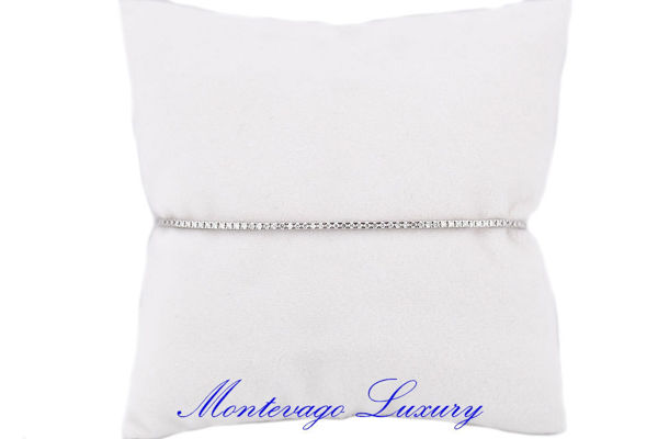 Immagine di BRACCIALE TENNIS CON DIAMANTI 1,30 CT