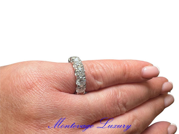 Immagine di ANELLO GIRODITO CON DIAMANTI 5.60 CT