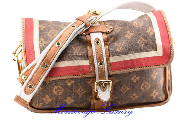 Picture of LOUIS VUITTON TISSE PORTE RAYURES CLUTCH ED. LIMITATA
