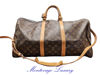 Immagine di LOUIS VUITTON KEEPALL BANDOULIERE 55 MONOGRAM