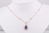Immagine di COLLANA CON PENDENTE DI ZAFFIRO 1.53 CT E DIAMANTI