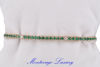 Picture of BRACCIALE TENNIS CON SMERALDI 3.29 CT E DIAMANTI