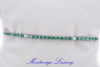 Immagine di BRACCIALE TENNIS CON SMERALDI 3.85 CT E DIAMANTI