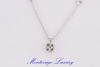 Picture of COLLANA CON PENDENTE EFFETTO PUNTO LUCE  0.36 CT