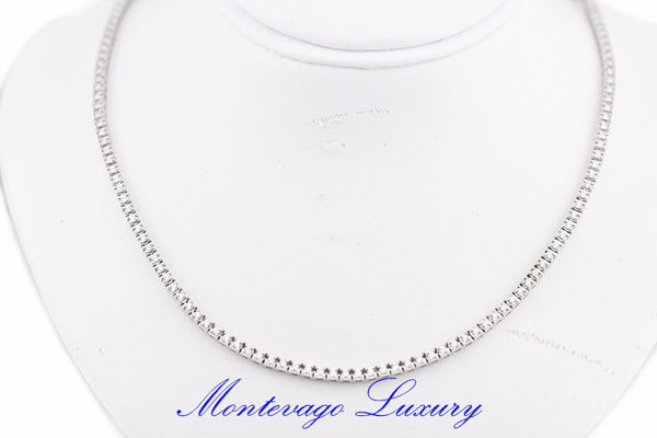 Immagine di COLLANA TENNIS CON DIAMANTI 2,51 CT