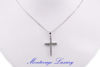 Immagine di COLLANA CON CROCE DI DIAMANTI 0.40 CT