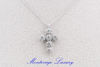Picture of COLLANA CON CROCE DI DIAMANTI 0.57 CT