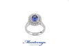 Picture of ANELLO CON ZAFFIRO 1.39 CT E DIAMANTI