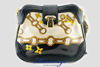 Immagine di LOUIS VUITTON WHITE MONOGRAM CHARMS LINDA ALLIGATOR TRIM CHAINS BAG