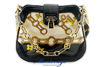 Immagine di LOUIS VUITTON WHITE MONOGRAM CHARMS LINDA ALLIGATOR TRIM CHAINS BAG
