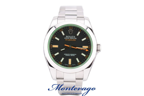 Immagine di ROLEX MILGAUSS REF. 116400GV VETRO VERDE
