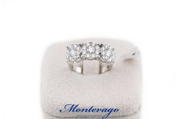Immagine di ANELLO "TRILOGY MAGIC" CON DIAMANTI