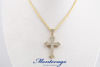 Immagine di COLLANA CON CROCE DI DIAMANTI 1 ct