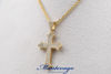 Immagine di COLLANA CON CROCE DI DIAMANTI 1 ct